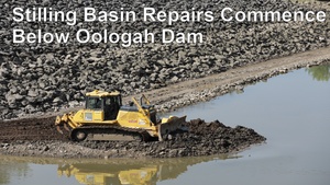 Stilling Basin Repairs Commence at Oologah Dam