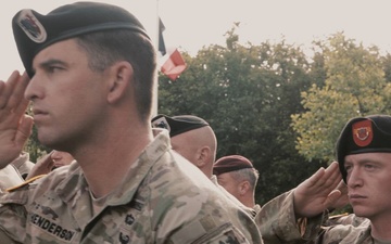 U.S. Soldiers honor D-Day C-47 crash victims in Picauville