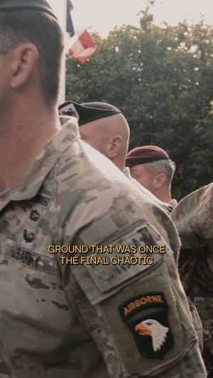 SOCIAL: U.S. Soldiers honor D-Day C-47 crash victims in Picauville