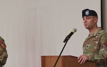 B-roll: Intelligence and Sustainment Company conducts change of command ceremony