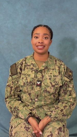 Sailor Spotlight HM3 Simmons