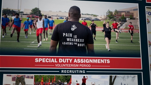 Special Duty Assignments volunteerism FY28 – Recruiting Duty