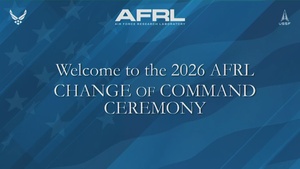 2026 AFRL Change of Command