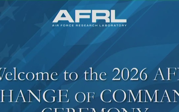 2026 AFRL Change of Command