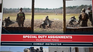 Special Duty Assignments volunteerism FY28 – Combat Instructor Duty