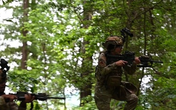 Air National Guard Defenders enhance air base defense skills during Ranger exercise