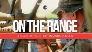 On the Range: 3-121st Infantry Regiment Snipers