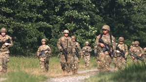 1036th Engineer Company, with the 875th Engineer Battalion conduct room clearing.