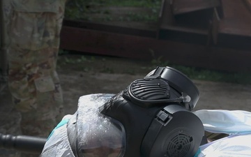 U.S Marine Senafront CBRN exercise