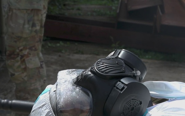 U.S Marine Senafront CBRN exercise