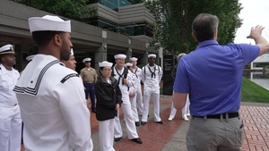 NIke World Headquarters Tour With Sailors and Marines