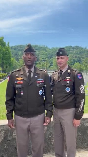 Gen. Brunson Delivers ROK Memorial Day Tribute Honoring Fallen Service Members