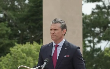 Hegseth Commemorates D-Day in France  