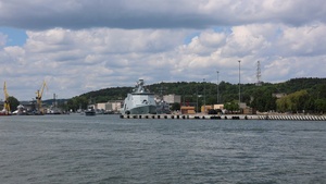 HDMS Absalon (F341) Departs Port of Gdynia for Exercise BALTOPS 2026