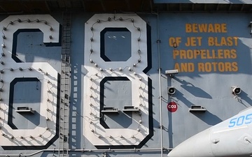USS Nimitz Arrives in Jamaica