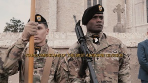101st Airborne Division honors 1st Lt. Robert Judels during D-Day ceremony
