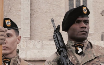 101st Airborne Division honors 1st Lt. Robert Judels during D-Day ceremony