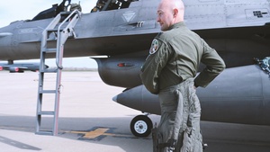 F-16 Fighting Falcon launches at Rickenbacker