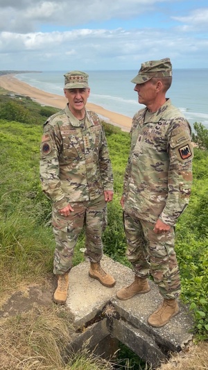 Nordhaus, Raines honor Bedford Boys on D-Day