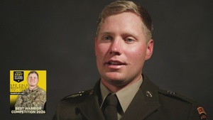 Montana Army National Guard State Best Warrior, Spc. Bechtold Interview