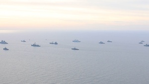 BALTOPS 26 Ships Sail in Formation