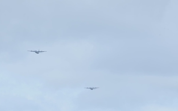 D-Day 82nd Anniversary - Paratrooper Jump