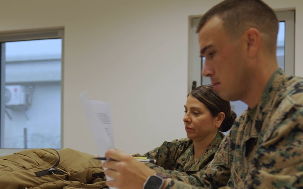 U.S. Marines participate in integrated staff planners' course with NATO partners, allies in Romania