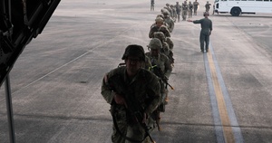 1036th Engineers Simulate Airstrip Demolition.