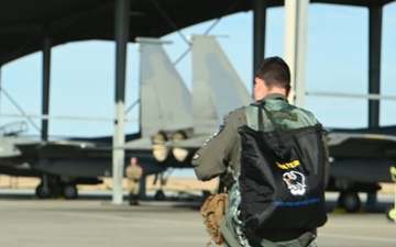 144th FW trains at Mountain Home Air Force Base