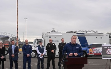 Federal, local public safety agencies to host World Cup safety and security press conference