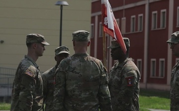 B-roll: Intelligence and Sustainment Company conducts change of responsibility ceremony