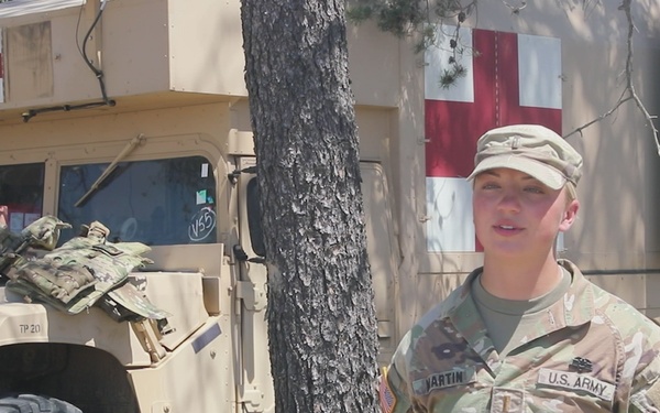 2nd Lt. Martin Speaks on the E3B event at Camp Grayling
