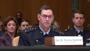 CSO Saltzman testifies on FY27 Department of the Air Force budget