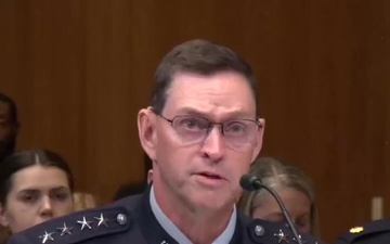 CSO Saltzman testifies on FY27 Department of the Air Force budget