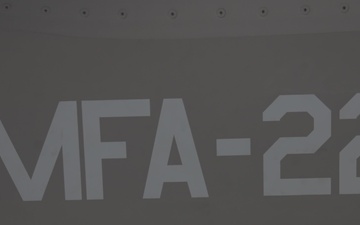U.S. Marines with VMFA-224 conduct flightline operations in Finland