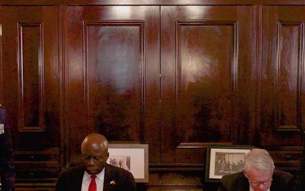 Ohio National Guard, Angola formalize State Partnership Program agreement (No GFX)