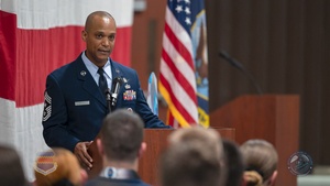 Team Offutt bids farewell to 55th Wing Command Chief