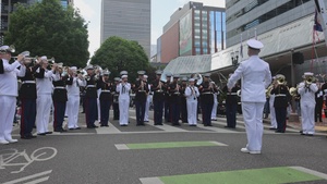 1st MARDIV Band performs at the Portland Rose Festival