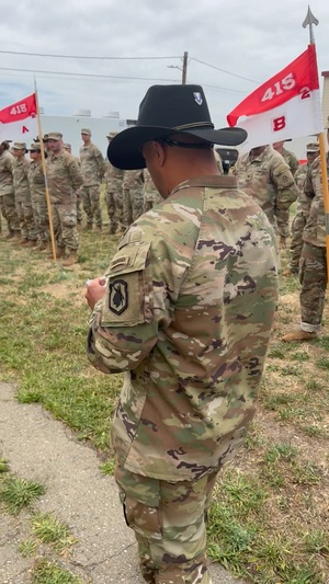 Operation Iron Spur: 2-415th Regiment Final Spur Ride