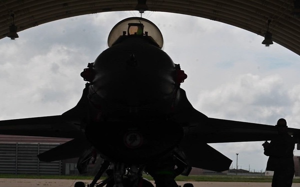 Wolf 66 takes her last flight as 8th FW CC