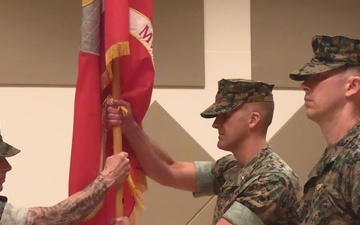 MWHS-1 holds change of command ceremony