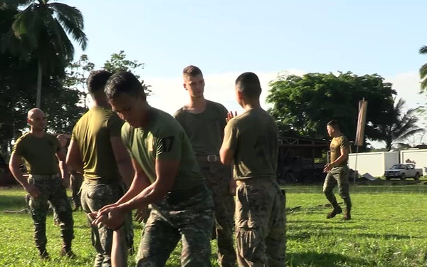 MAREX 2026: US Marines instruct MCMAP class