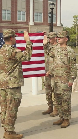 3rd Infantry Division reenlistment video (B-roll) for social media)