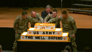 Army Birthday Cake Cutting and Reenlistment Ceremony