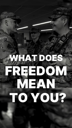 "What Does Freedom Mean To You?" Alaska National Guard
