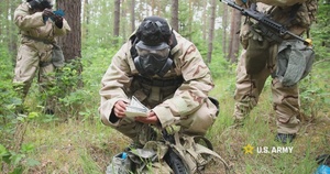 V Corps’ Best Squad Competition day three
