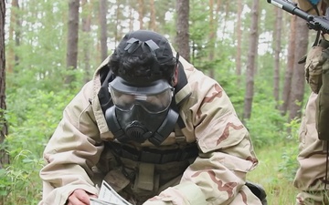 V Corps’ Best Squad Competition day three