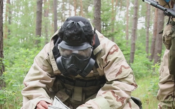 V Corps’ Best Squad Competition day three