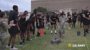 61st Quartermaster physical training