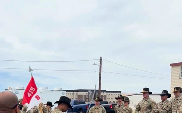 Order of the Spur: 2-415th Regiment Final Induction Ceremony
